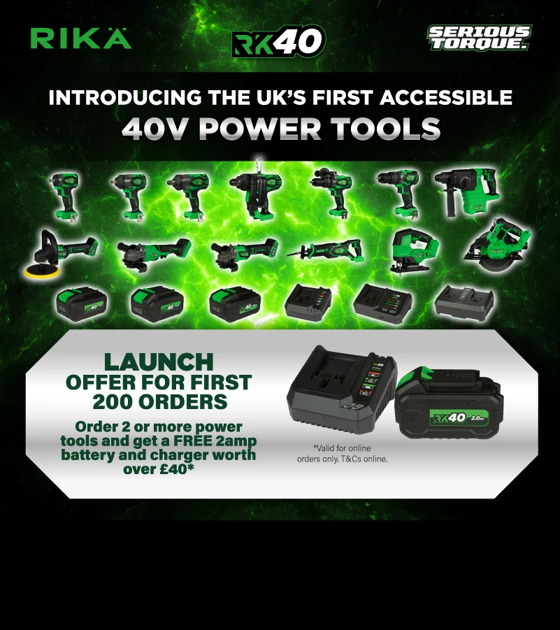 Rikä Power Tools Offer | SGS Engineering