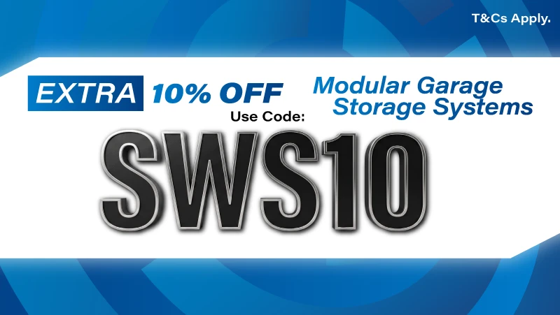 10% Off Modular Storage | SGS Engineering