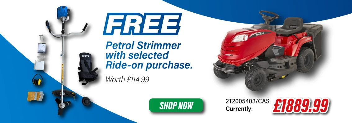 Free petrol strimmer