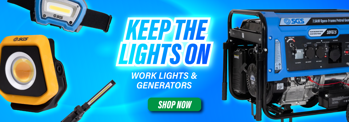 Work Lights and Generators | SGS Engineering
