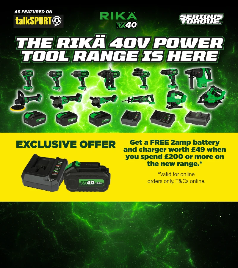 Rikä RK40 40V Cordless Power Tools