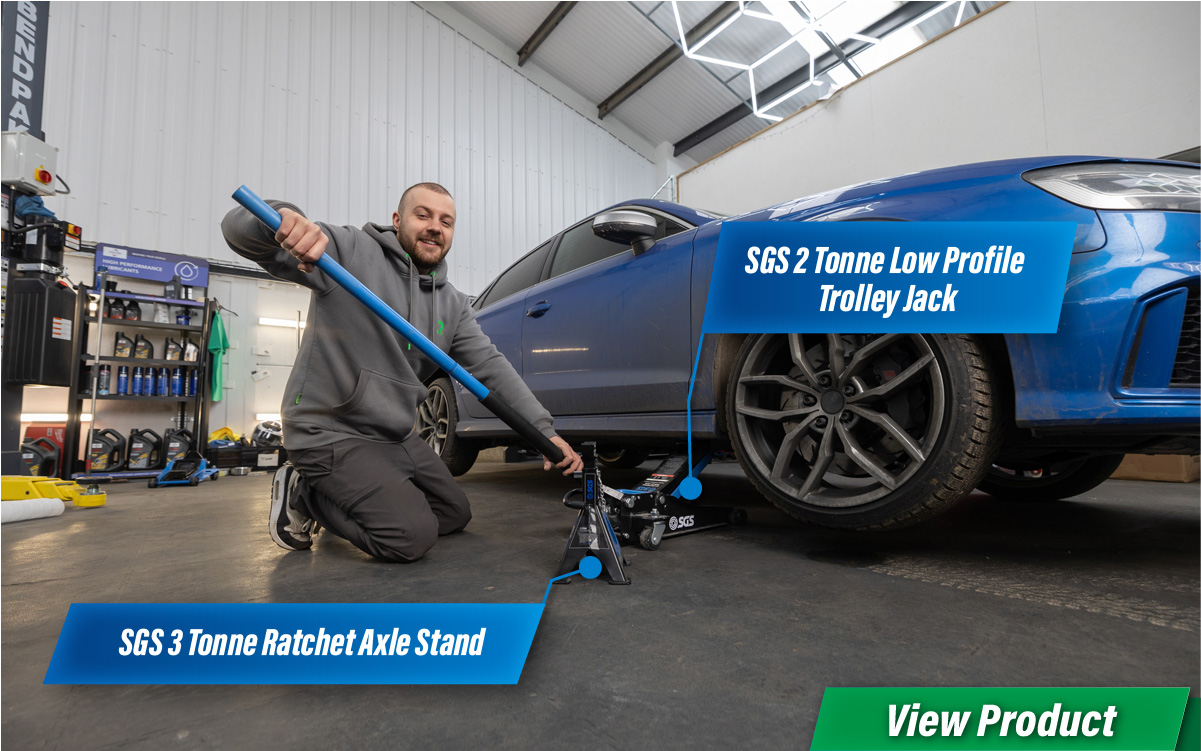 SGS 2 Ton Low Profile Trolley Jack