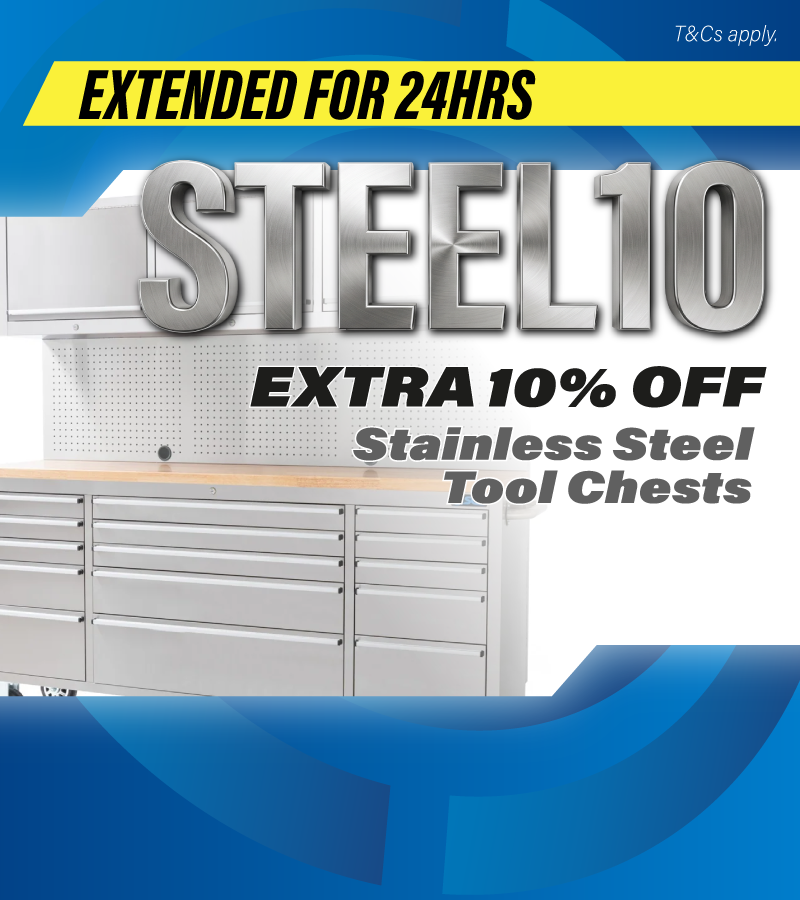 Extra 10% Off Stainless Steel Storage STEEL10