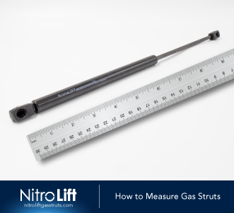 How to Measure Gas Struts (for Replacement or New Installation)