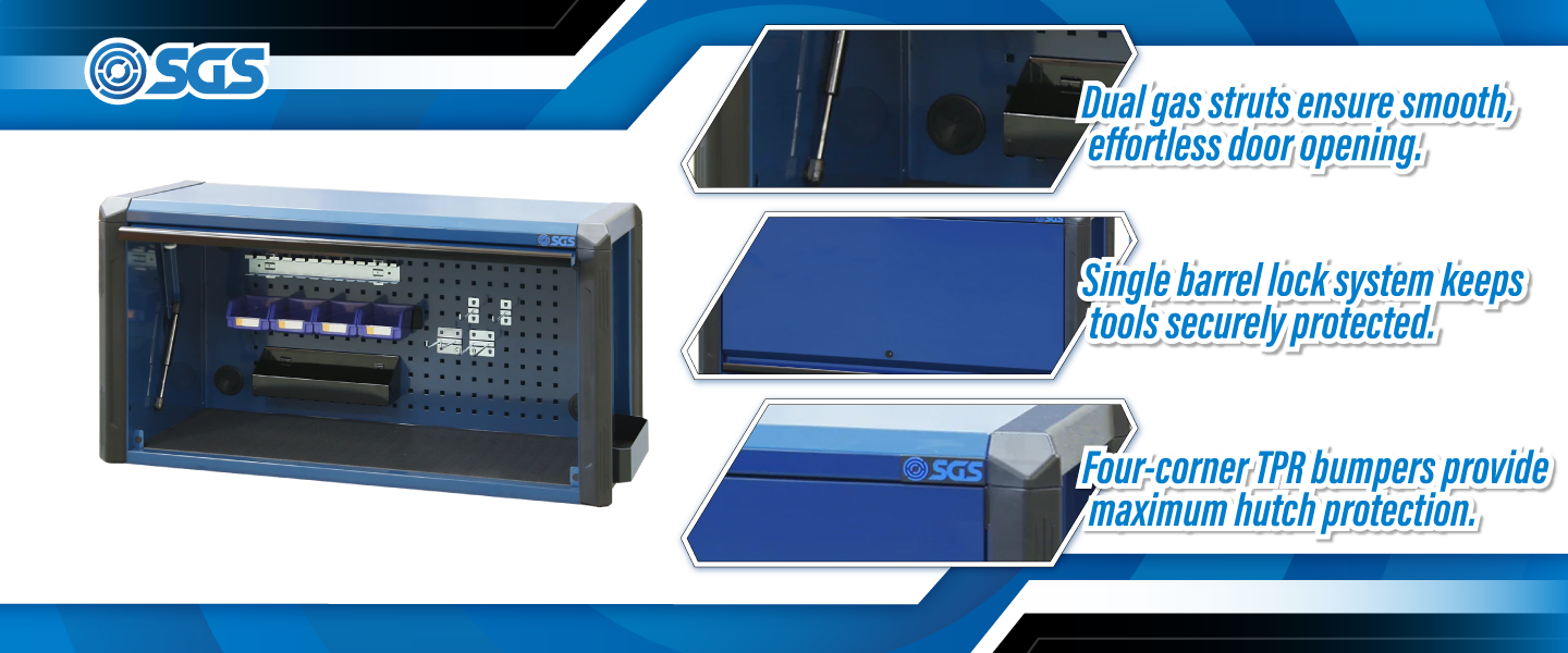 SGS 44in Hutch Top | Blue