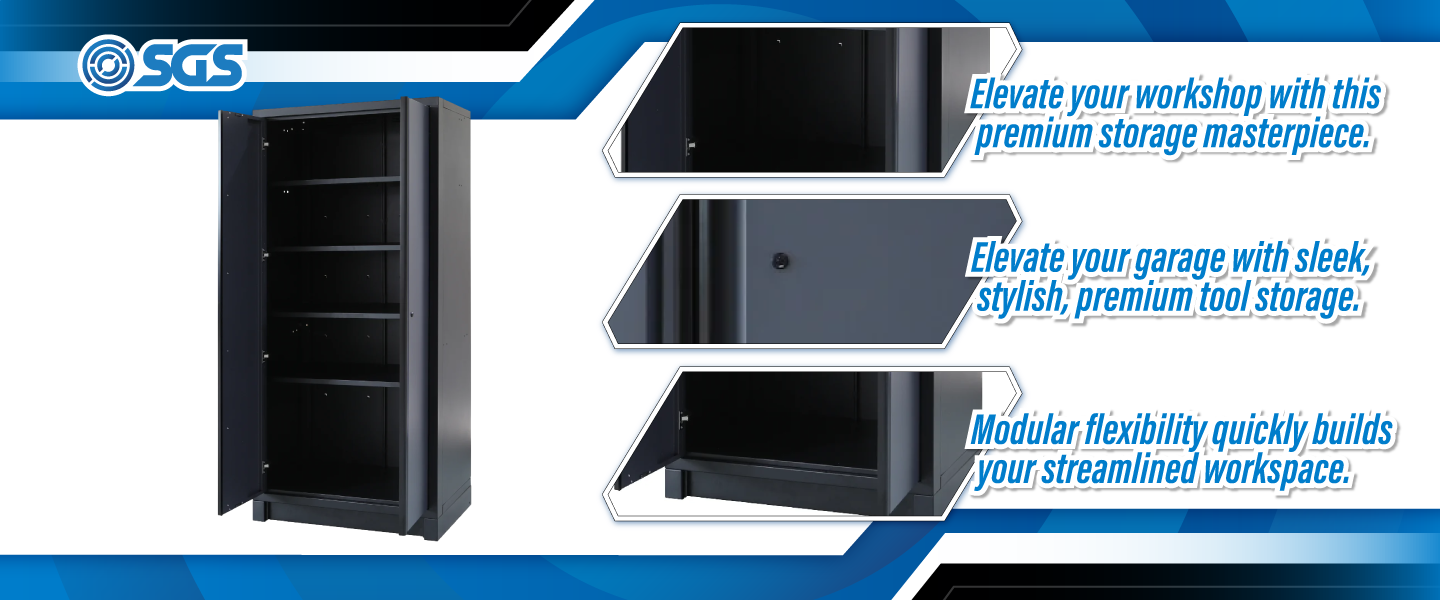 SGS Pro Heavy Duty Double Cabinet for Storage System