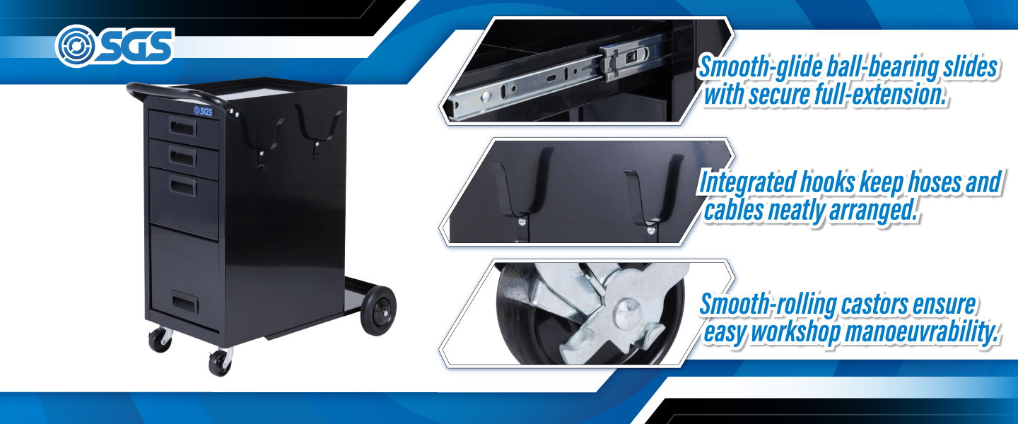 SGS Heavy Duty Welding Trolley With Drawers