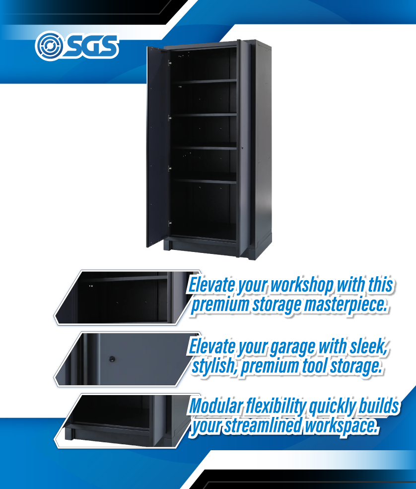 SGS Pro Heavy Duty Double Cabinet for Storage System