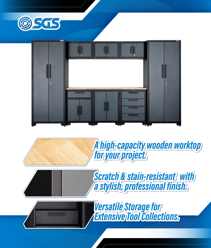 SGS 9pc Garage Storage System