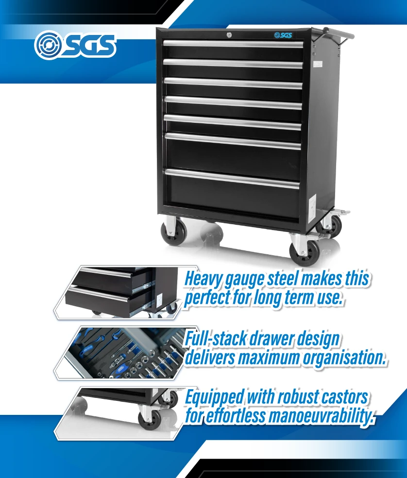 SGS 26in 7 Drawer Roller Tool Cabinet