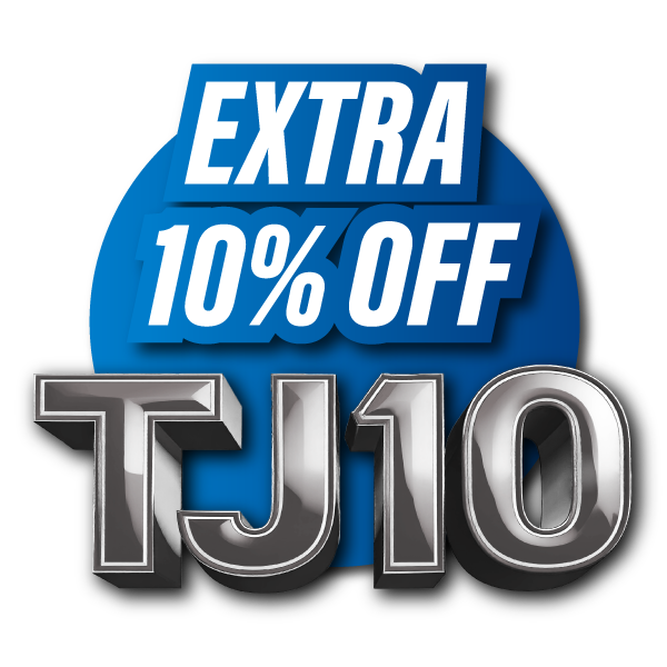 TJ10 10% Off Roundel