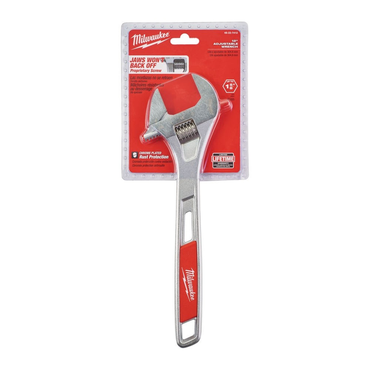 Milwaukee 48227412 Adjustable Wrench 12 Inch / 300mm 