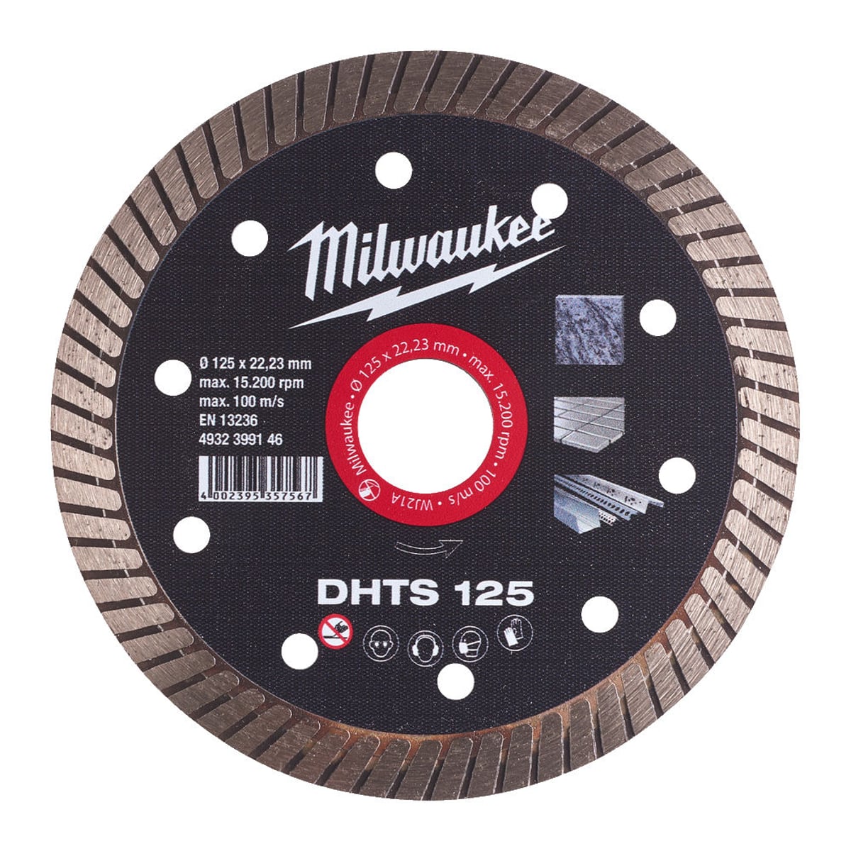 Milwaukee 4932399146 Diamond Blade DHTS - 1pc-125mm