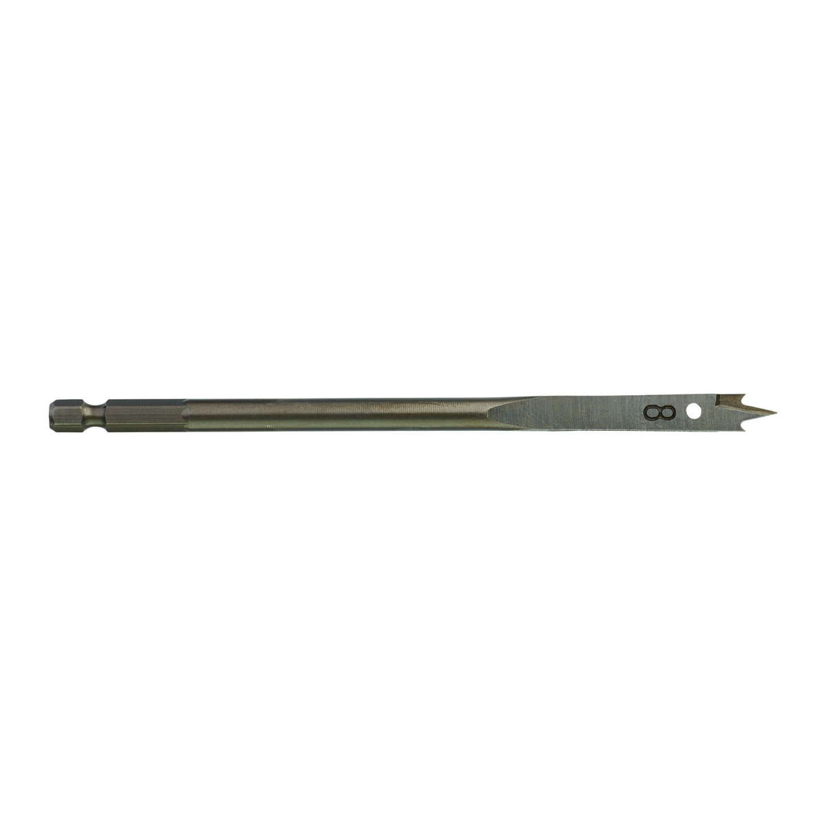 Milwaukee 4932363130 Flat Boring Drill Bit - 8mm x 152 mm
