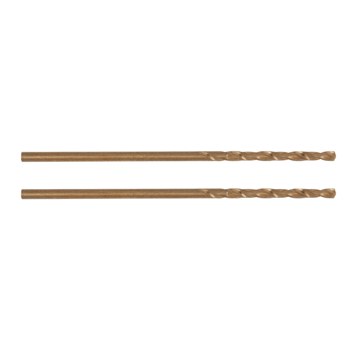 Milwaukee 4932363249 HSS 1.5mm x 40mm Ground Cobalt Drill Bits 2pk