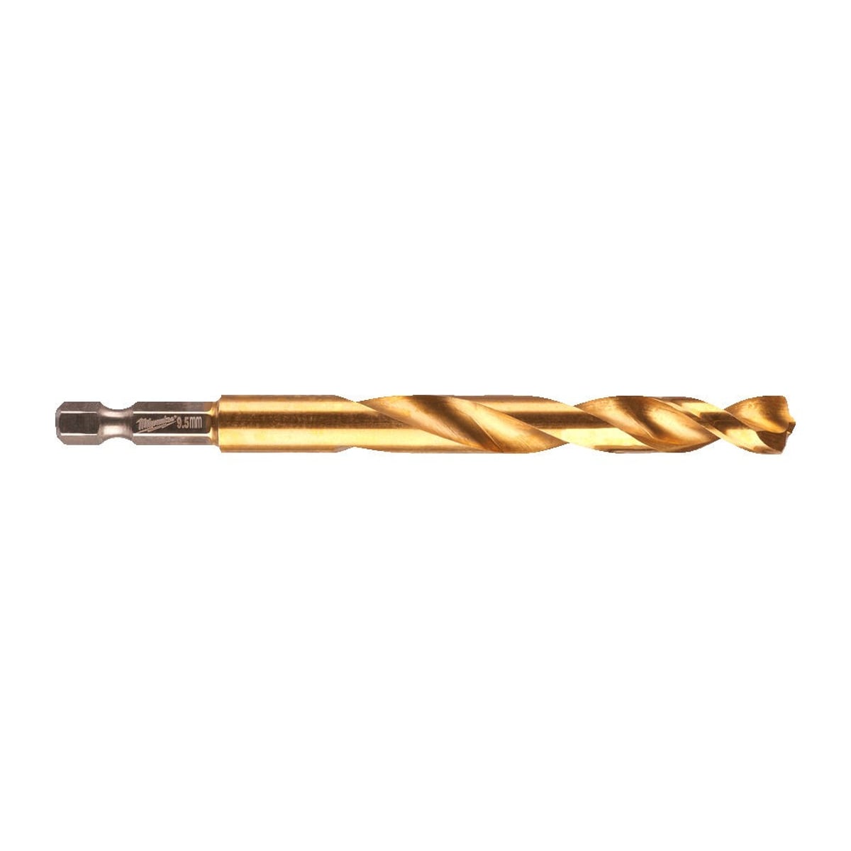Milwaukee 48894722 Shockwave HSS-G TiN Red Hex Drill Bit 9.5mm