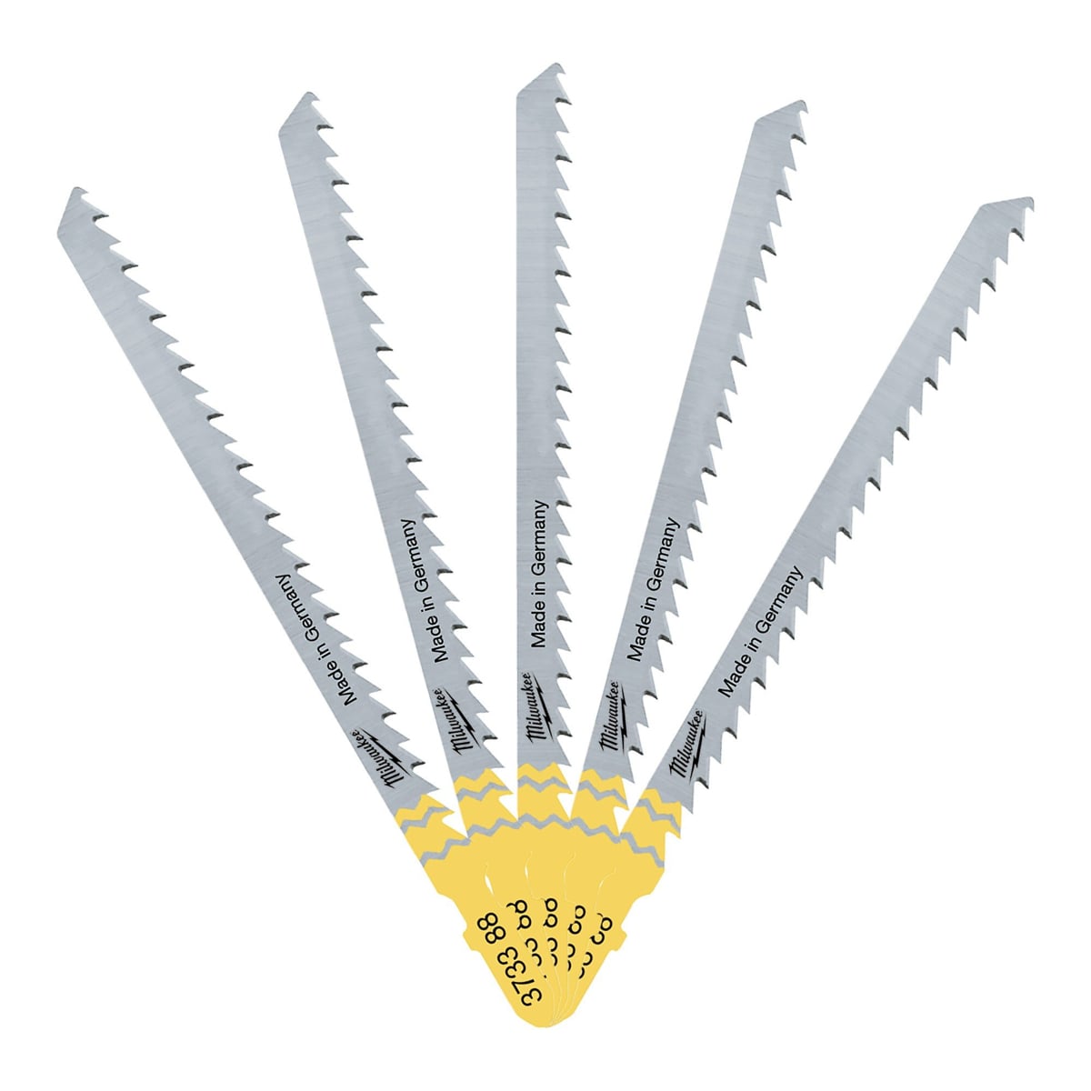 Milwaukee 4932373388 Precise Straight Cutting Jigsaw Blades: Kitchen Worktops - 5 pk