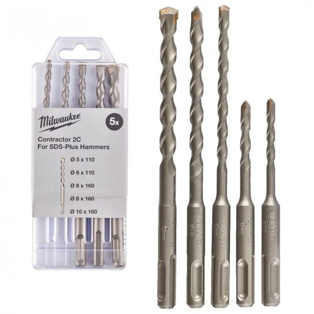 Milwaukee 4932471243 SDS+ Contractor Set 2-5pc