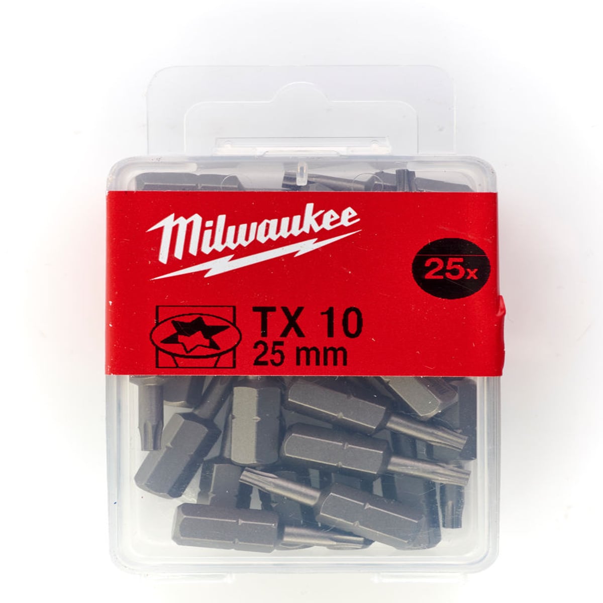 Milwaukee Screwdriving Bit TX Torx Bits 25mm - 25pcs-TX10