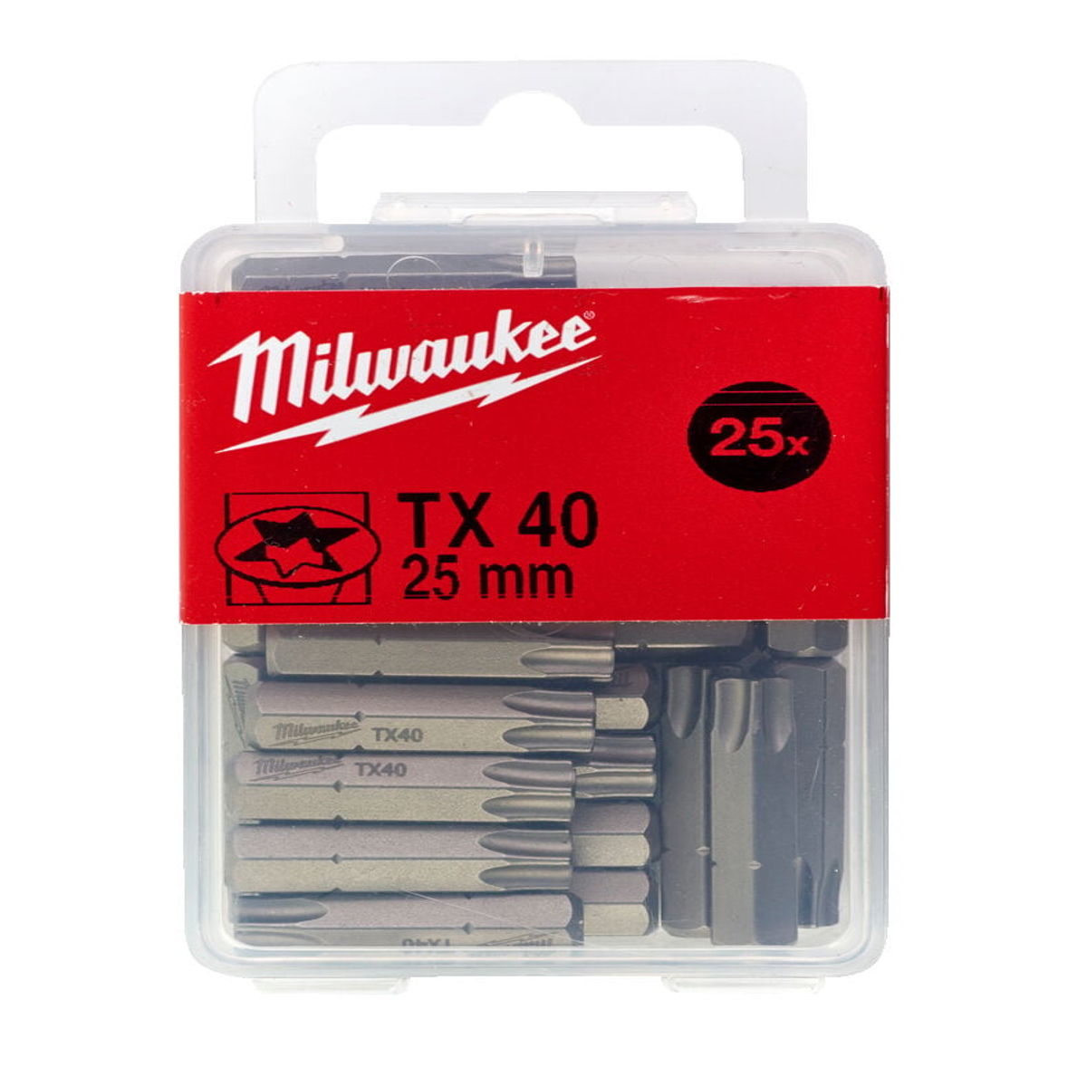 10x Milwaukee PZ2 Shockwave Impact Screwdriver Bits – 4932472050