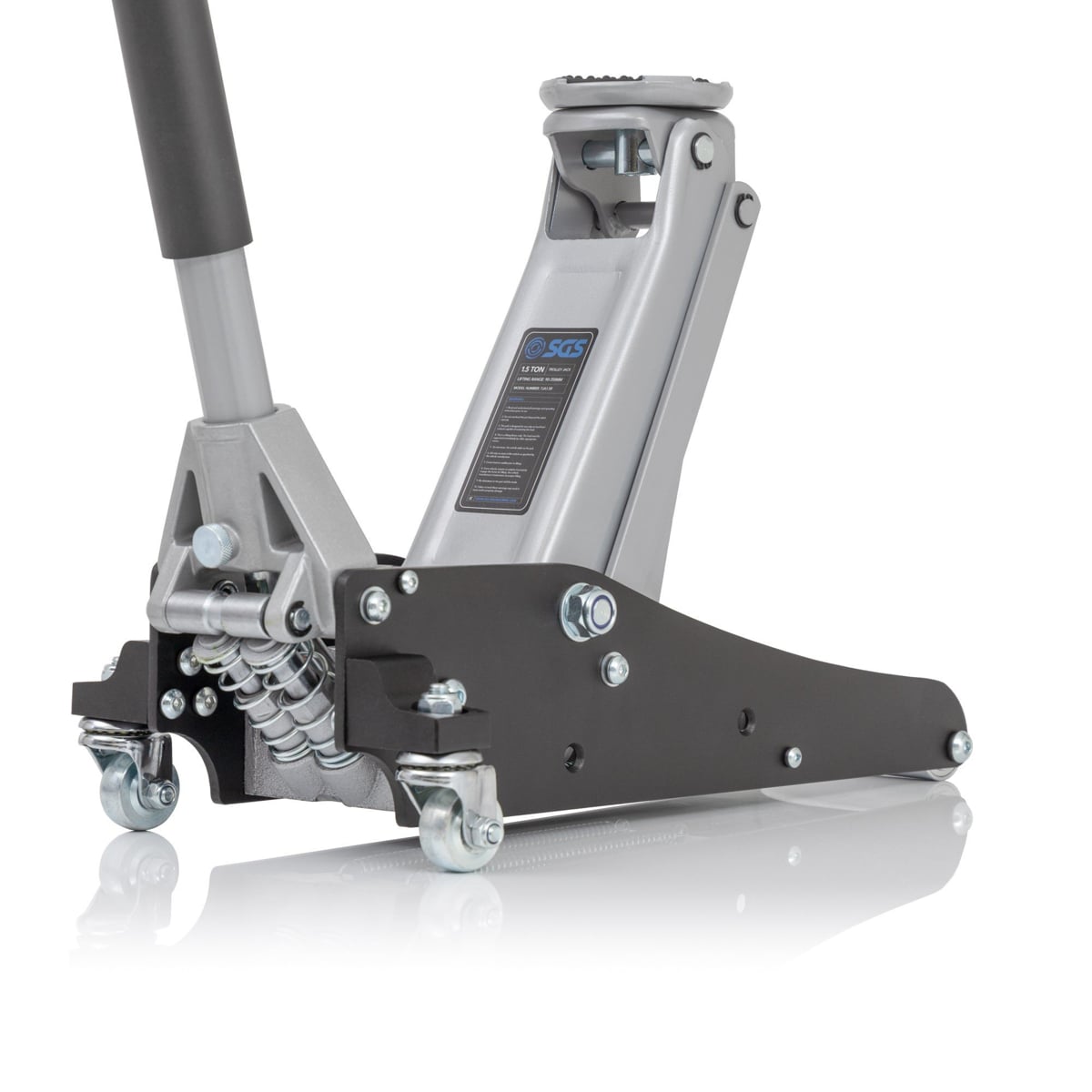 SGS 1.5 Tonne Aluminium & Steel Trolley Jack