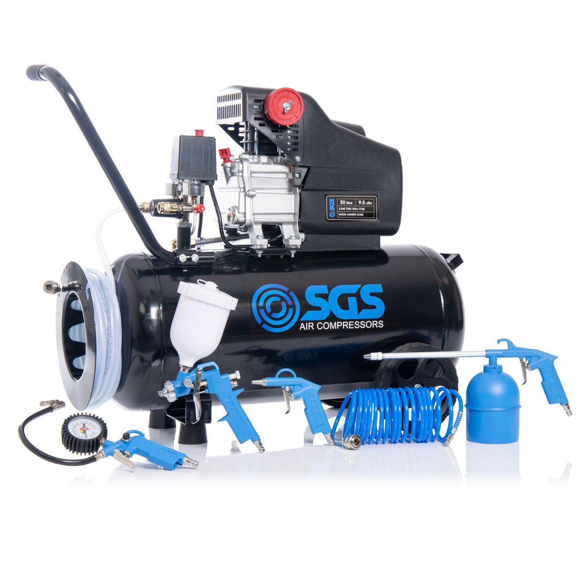 SGS 1/2 BSP Air Intake Filter – Replacement For SC24H, SC50H, SC50T Air Compressors
