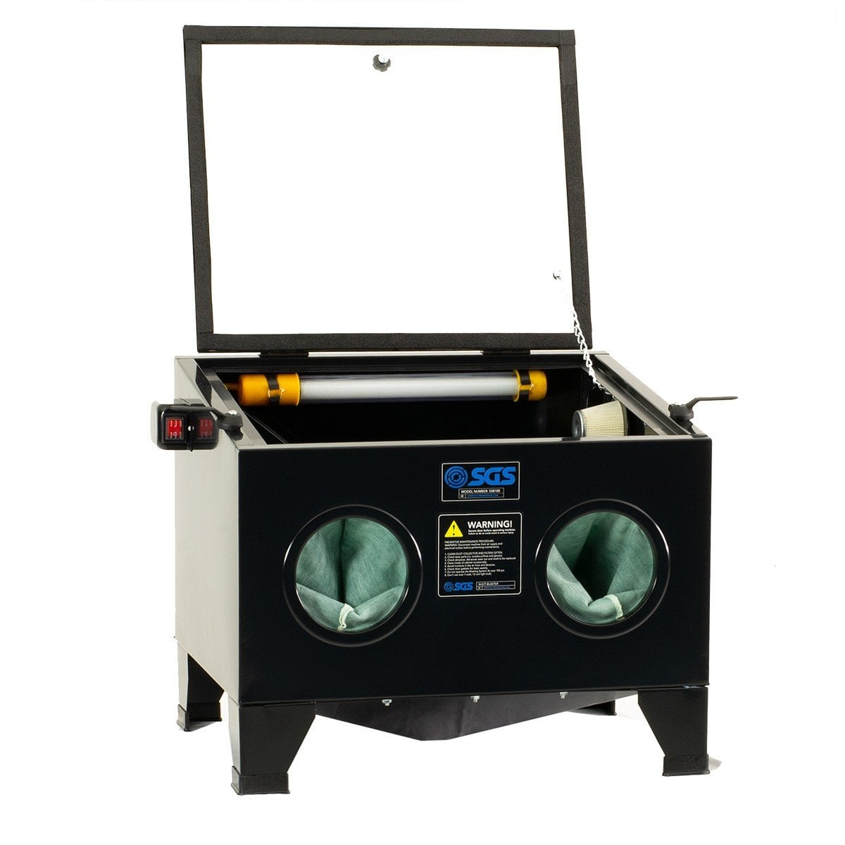 SGS Shot & Sand Blasting & Polishing Cabinet