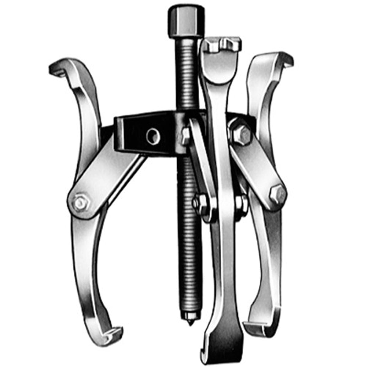 Power Team 1037 2/3 Jaw Puller Manual 7 Ton Rev