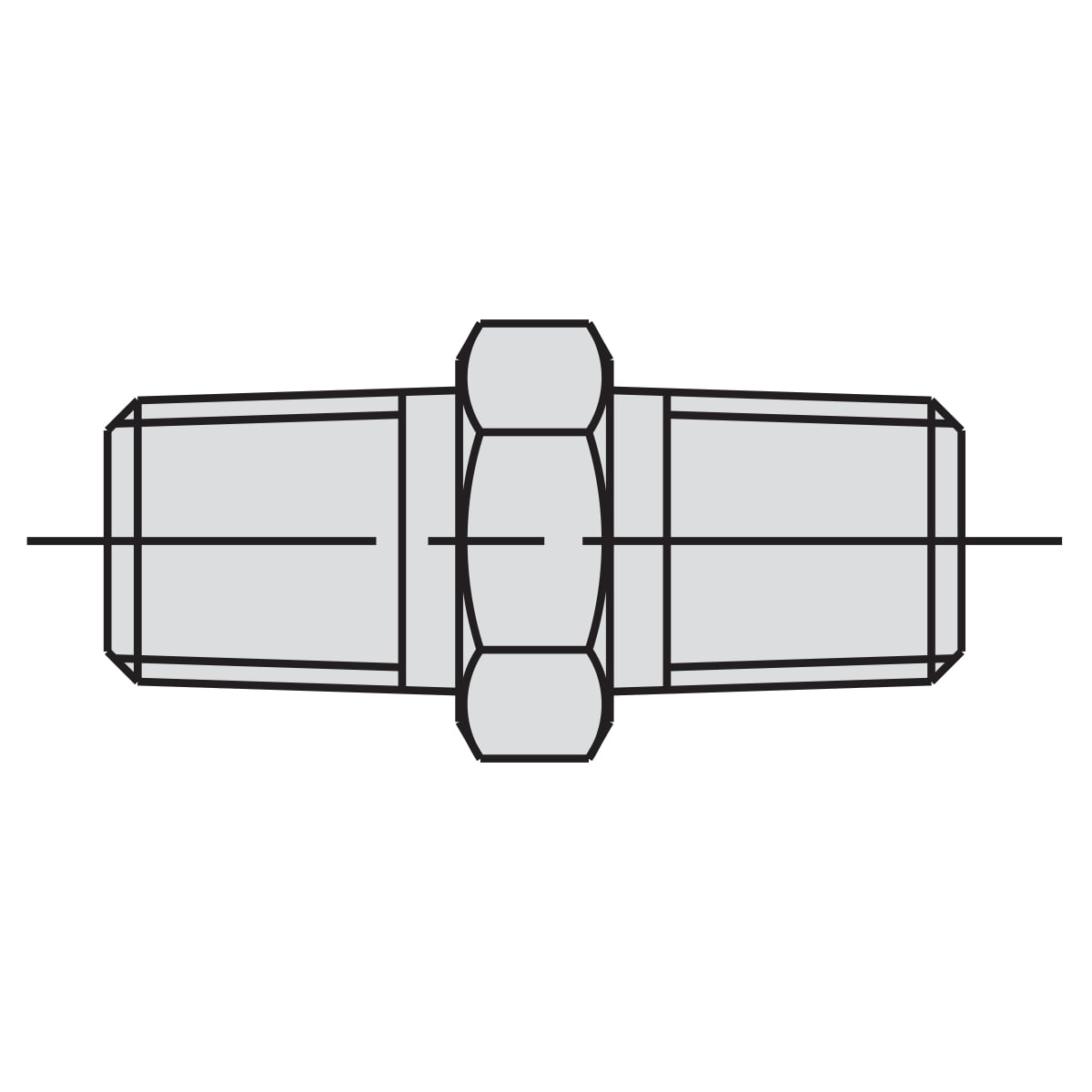 Power Team 9690 Connector Male 1/4nptf