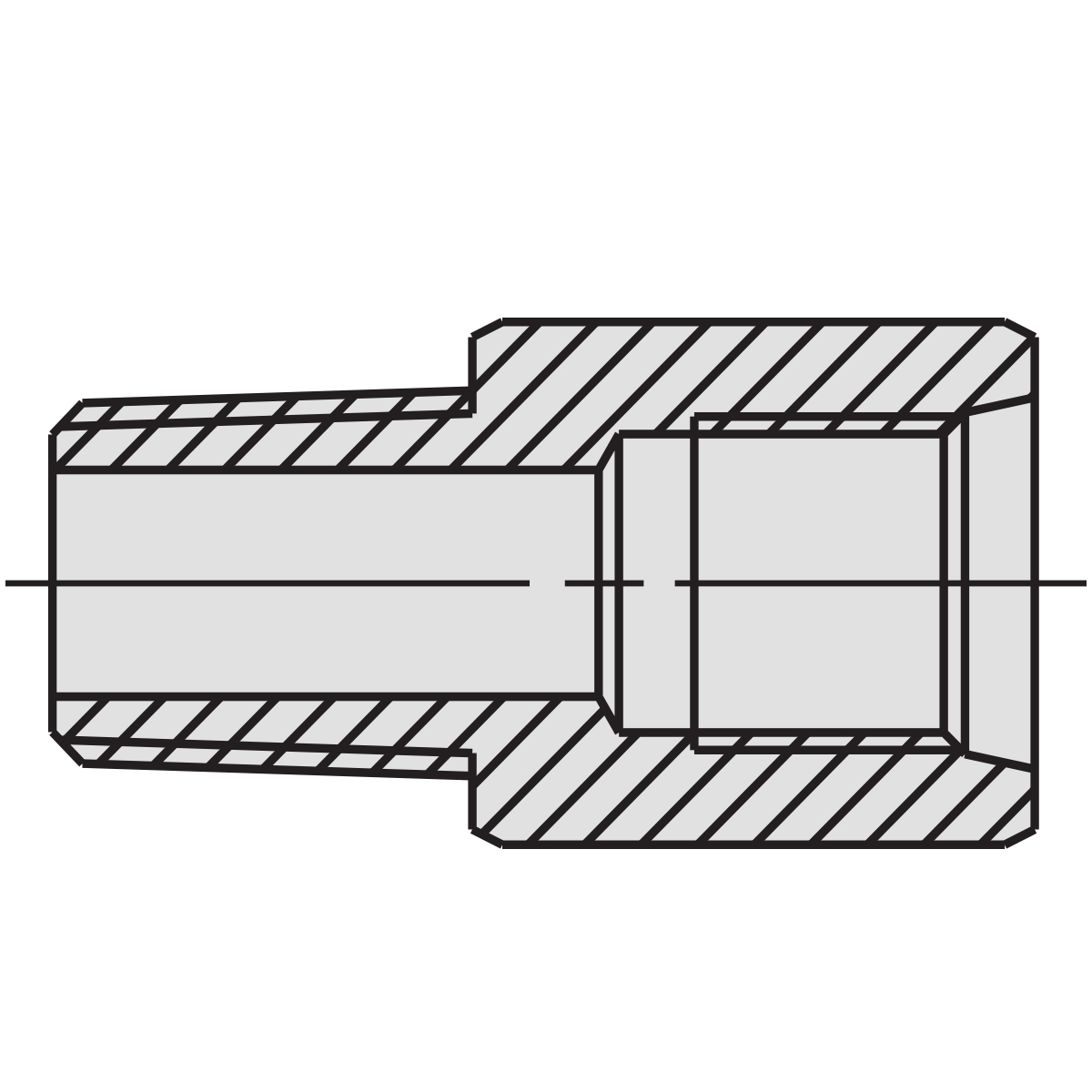 Power Team 9689 Connector Reducer 1/4x 3/8