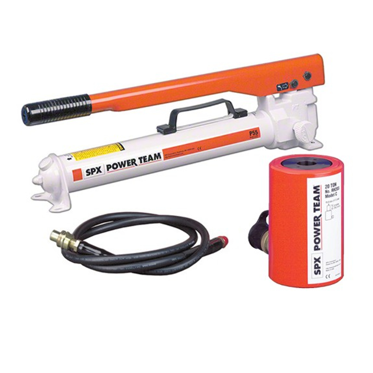 Power Team 20 Ton Centre Hole Cylinder 3 Inch Stroke 700 Bar