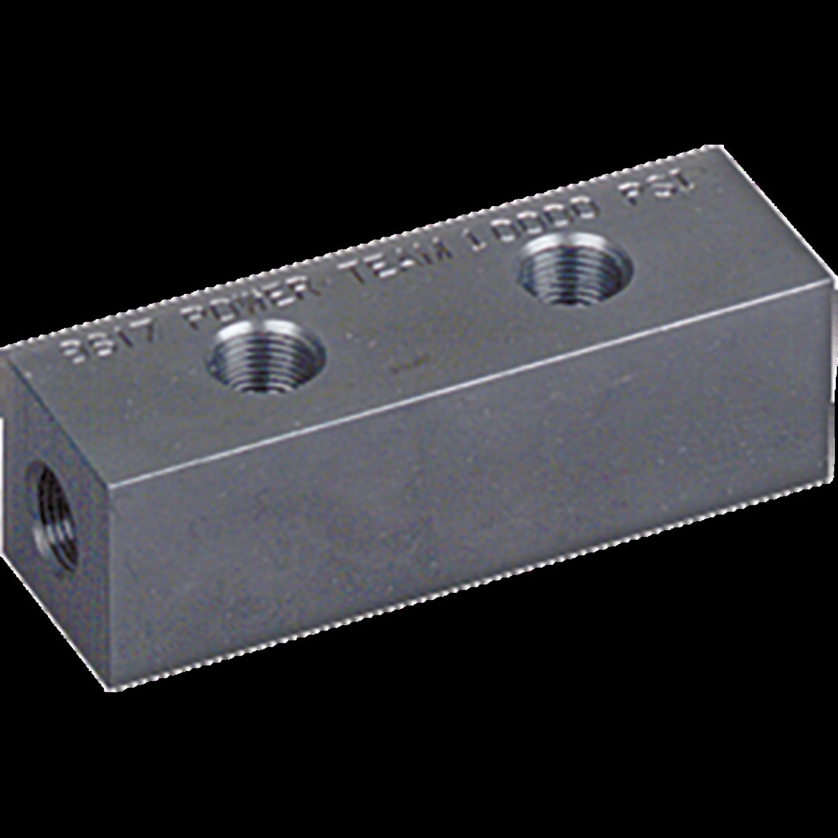 Power Team 9617 Manifold Block (6 Ports) 3/8nptf Port