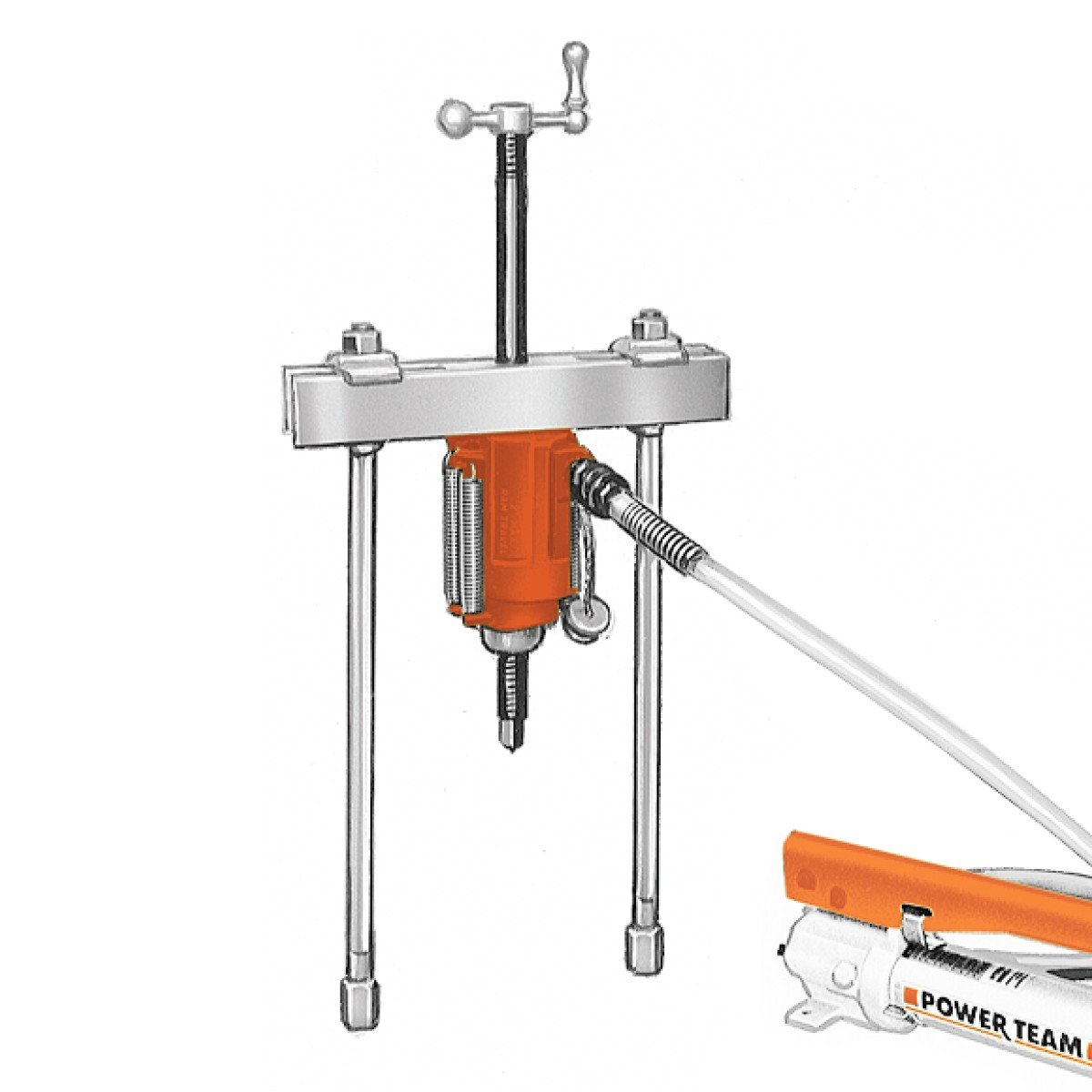 Power Team 1062 Push/Pull Puller 175 / 30 Ton