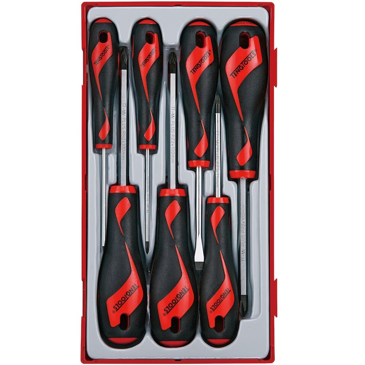 Teng Tools Screwdriver Set Mixed TT1 7 Pieces