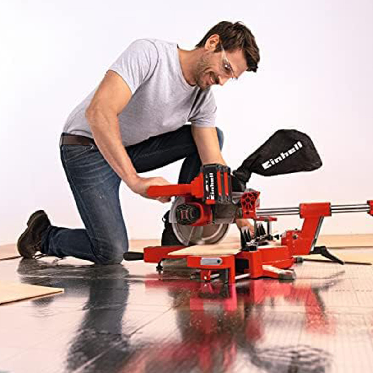 thumbnail image 2 of Einhell TE-SM 2131 Dual Sliding Mitre Saw Instruction Manual 2 of 14