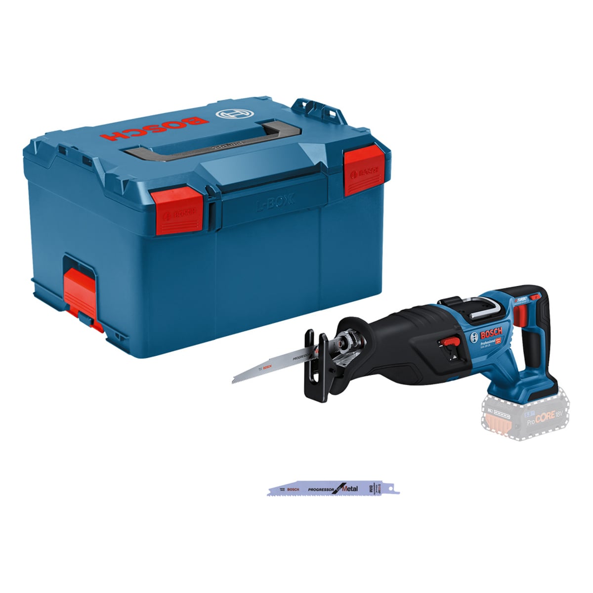 Bosch 18V GSA BiTurbo Reciprocating Saw Body Only 06016C0001 + Free Case