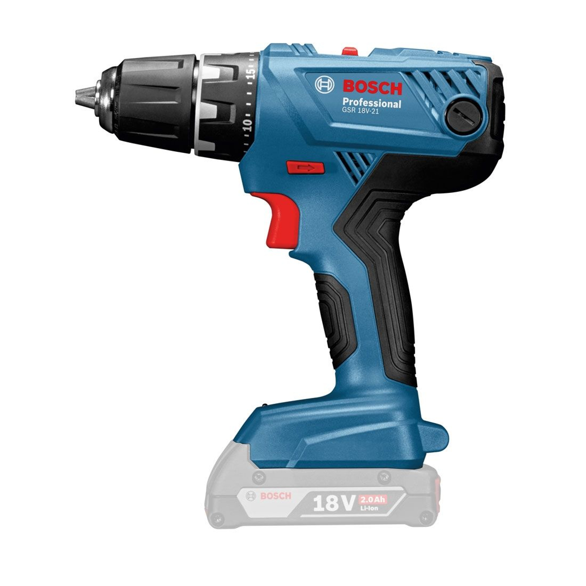 BOSCH GSB18V-490B12 18V Brushless 1/2-Inch Hammer Drill/Driver Kit – Includes 2.0 Ah SlimPack Battery & Charger
