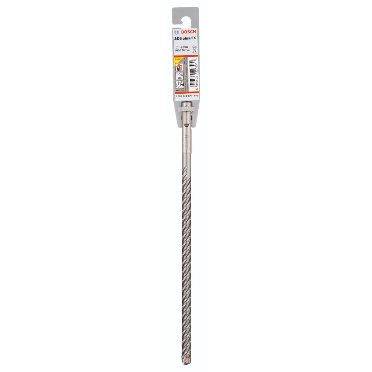 Bosch SDS Plus-5X; Hammer Drill Bit10.0x200x260mm 2608833800
