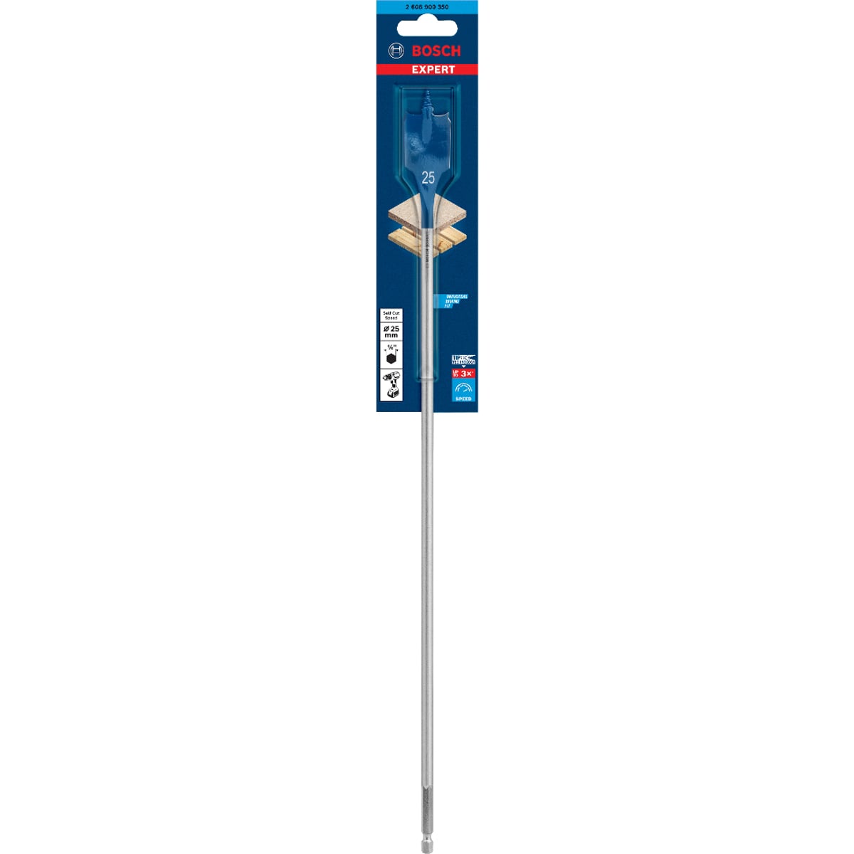 Bosch Expert SelfCut Speed Spade Drill Bit 25 x 400 mm 2608900350