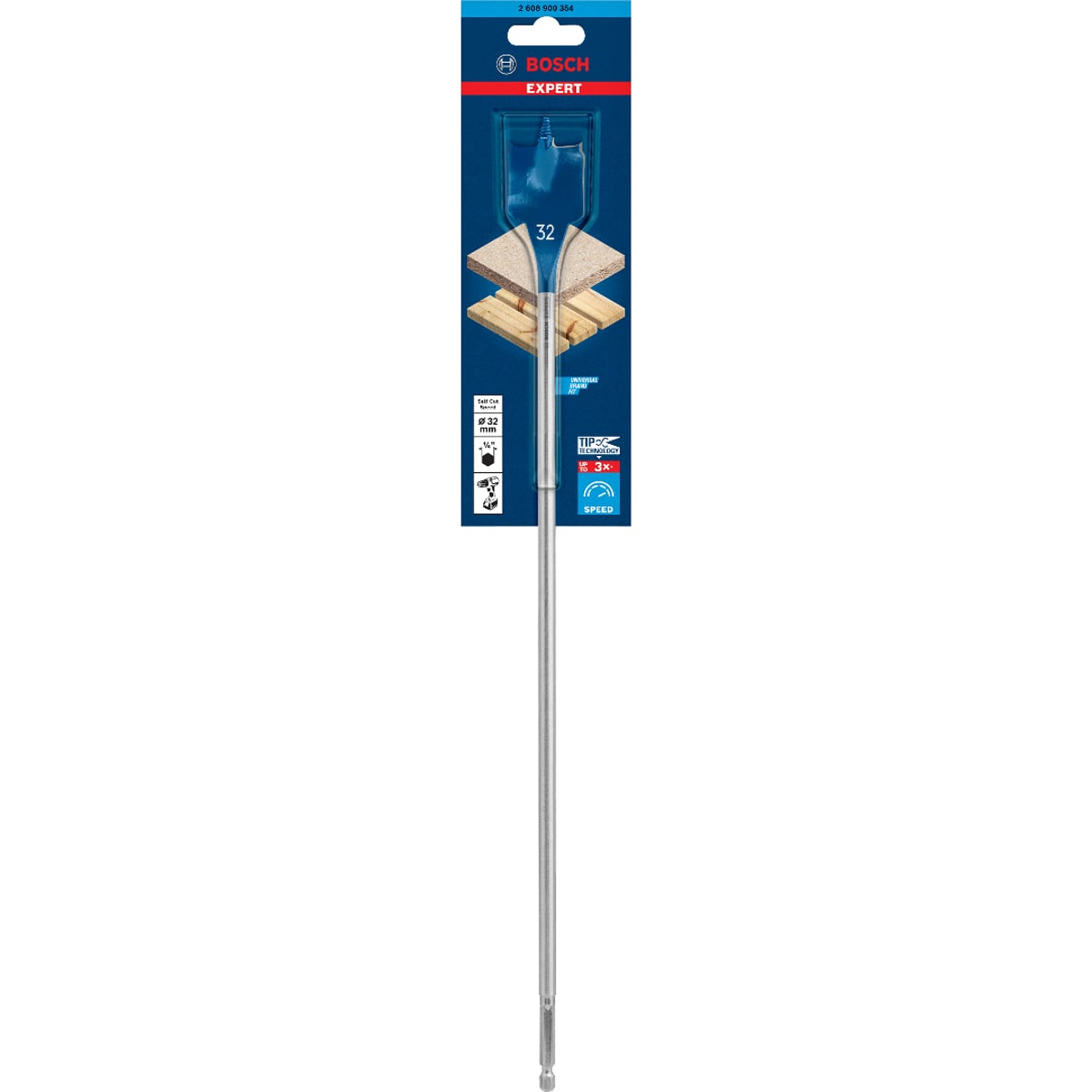 Bosch Expert SelfCut Speed Spade Drill Bit 32 x 400 mm 2608900354