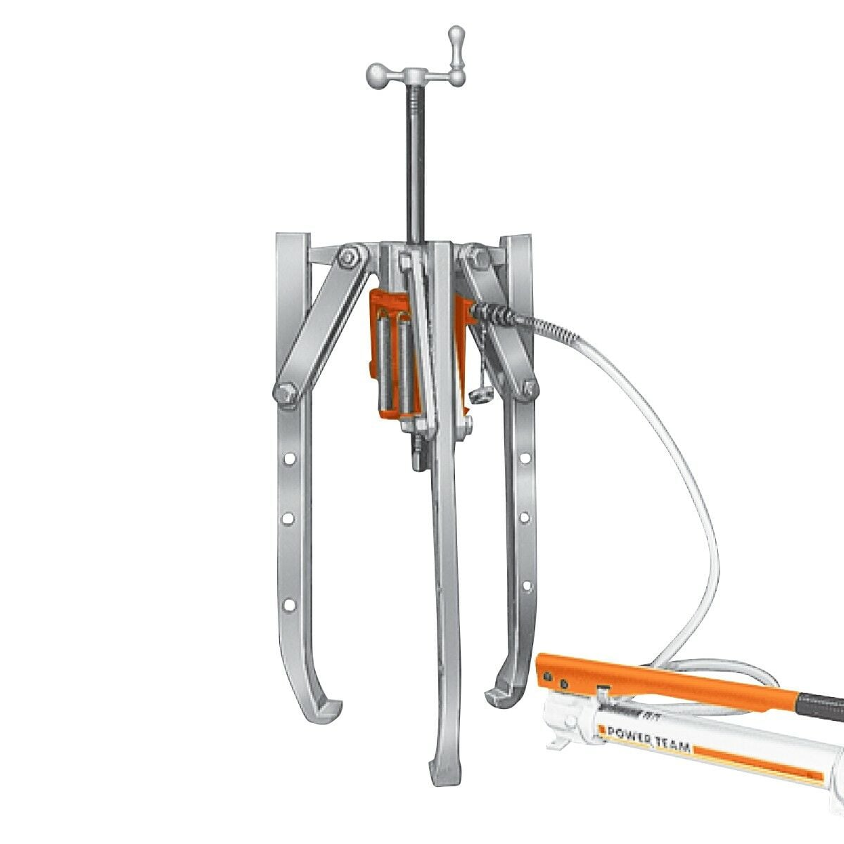 Power Team 1074 3 Jaw Puller 30 Ton