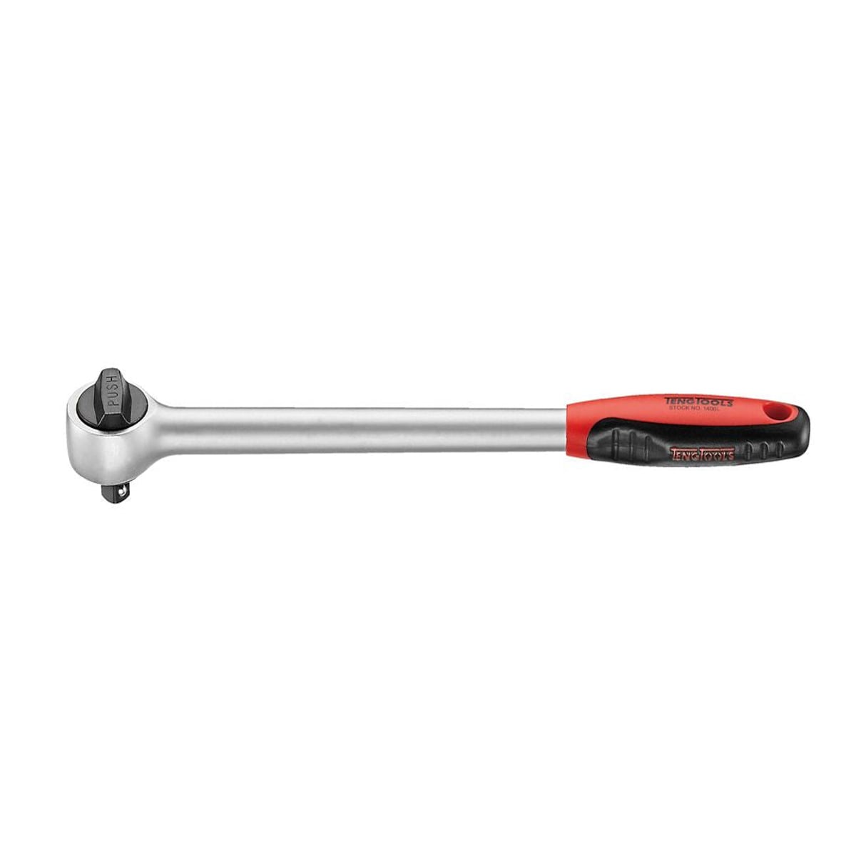 Teng Tools 1/4in Ratchet Long Arm 43 Teeth 200mm