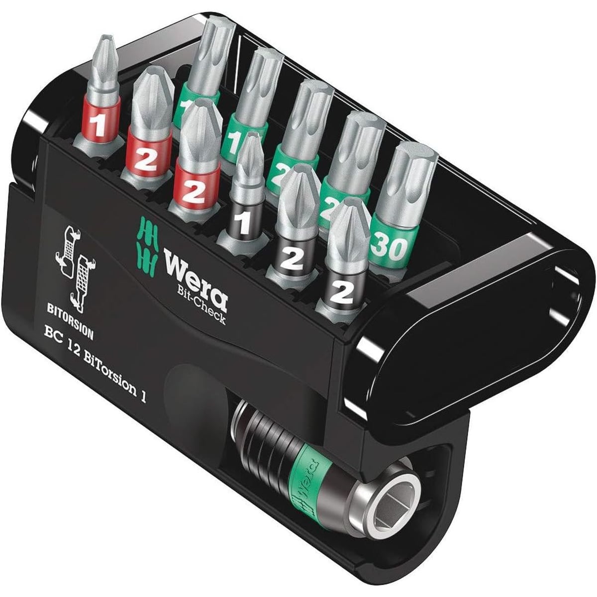 Wera BIT-Check 12 Diamond 1 Bits Assortment – Screwdriver Bit Set, 05057421001 - View #8