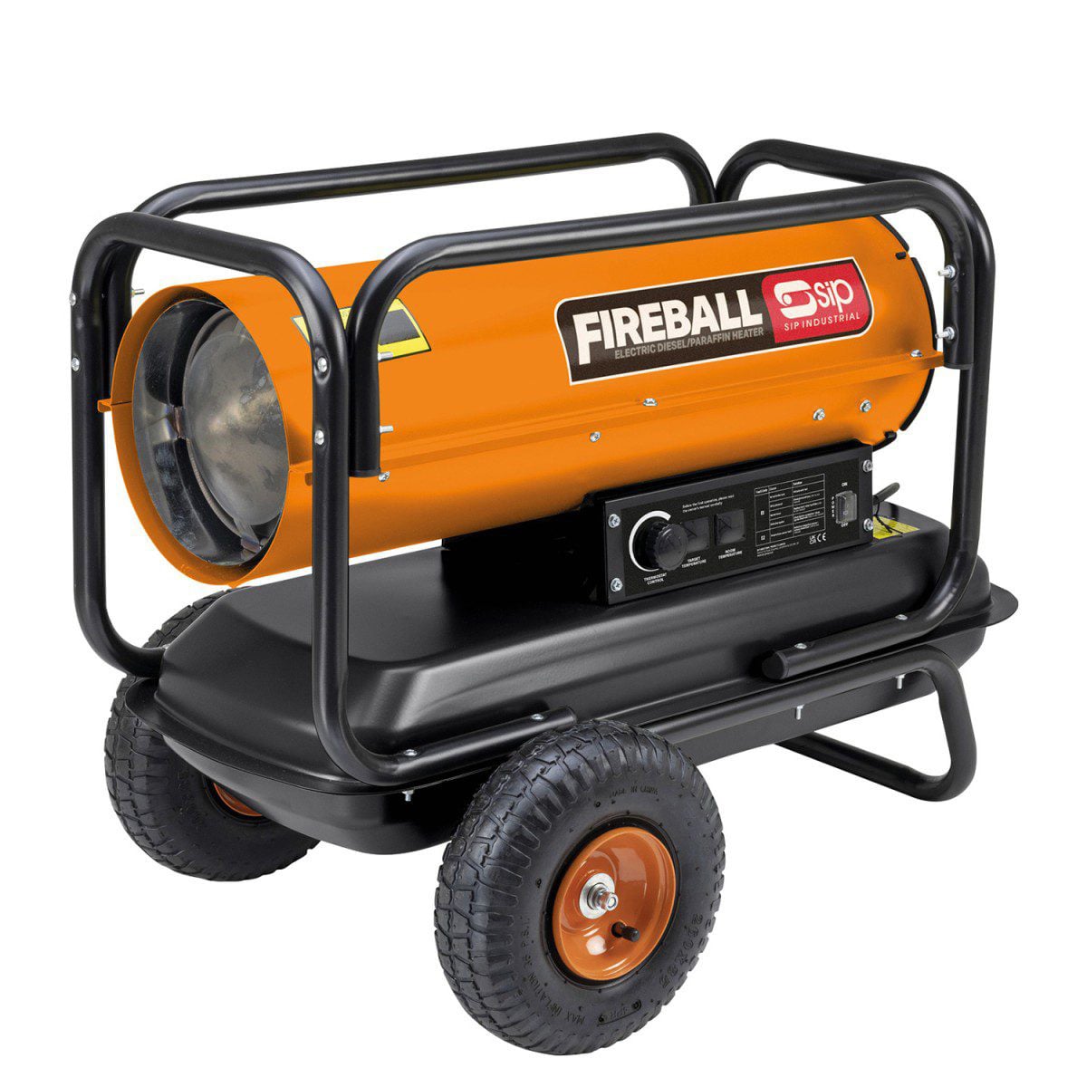 SIP Fireball XD75 Diesel/Paraffin Space Heater w wheels