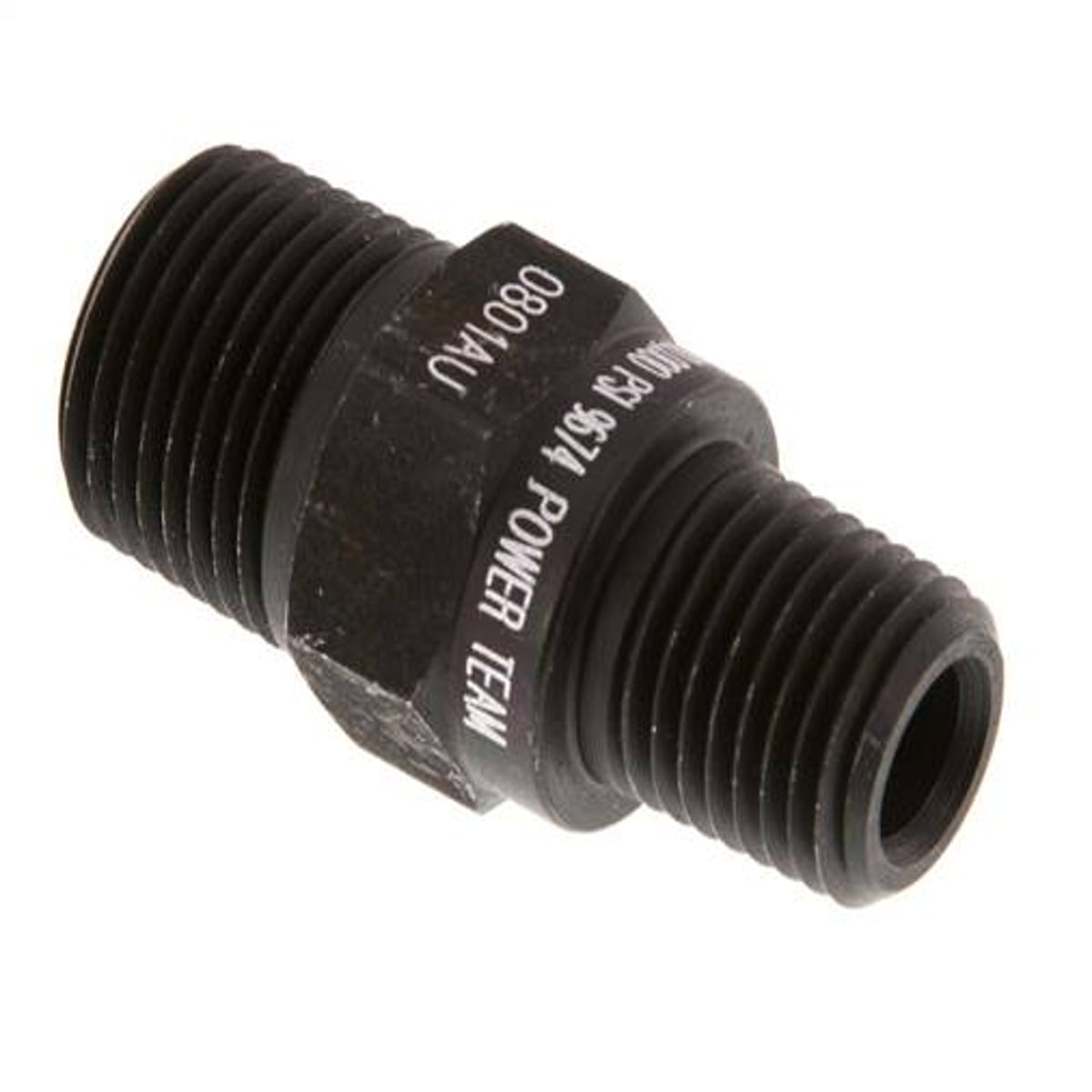 Power Team 9674 43mm Male Connector Fitting: 1/4 - 3/8 NPTF
