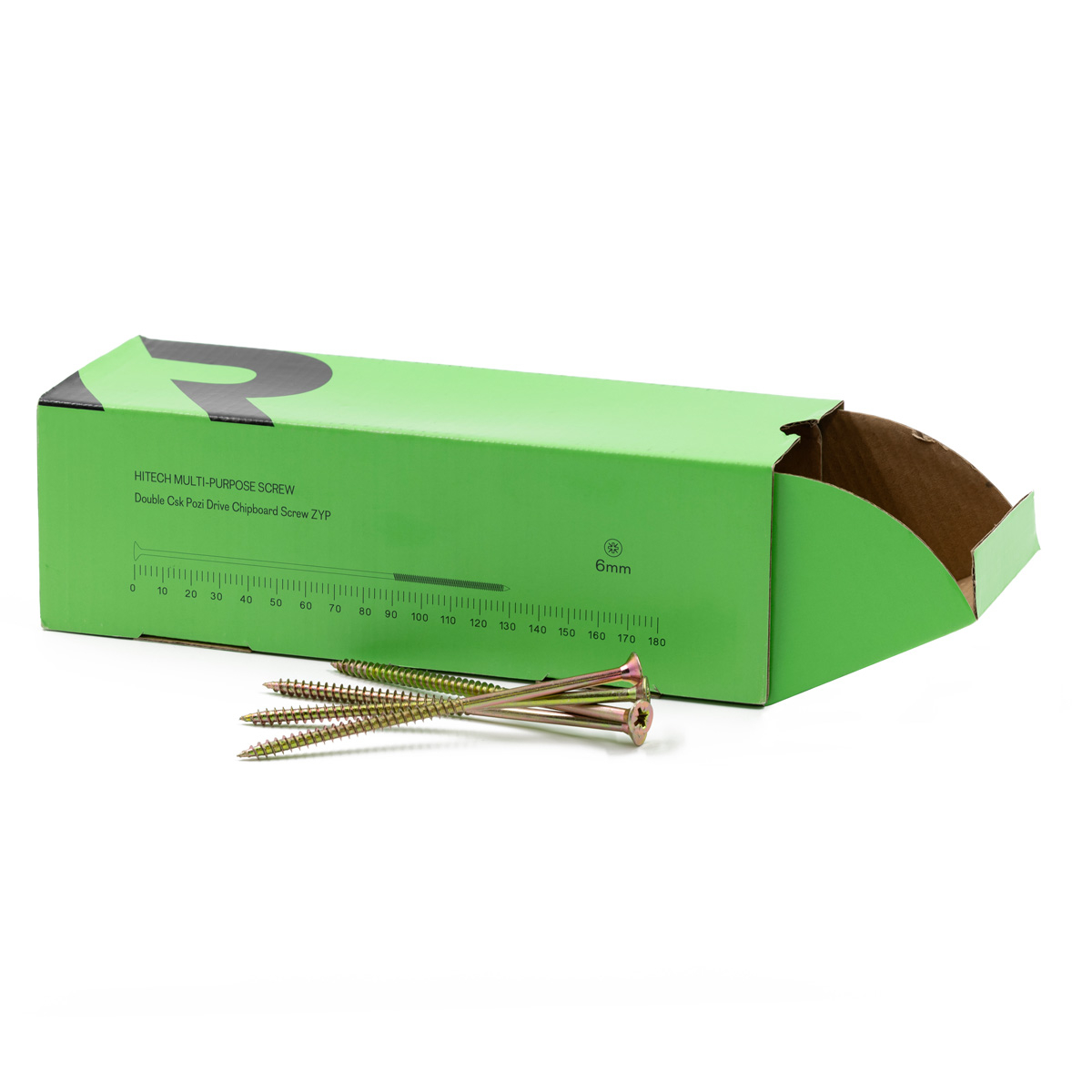 Rikä MPSR041 6.0 x 130mm YZP Hitech Multi-Purpose Screw 100pk
