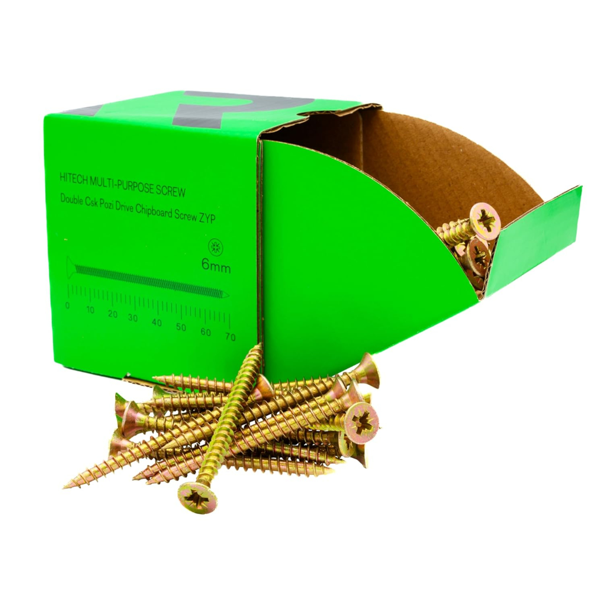 Rikä MPSR036 6.0 x 70mm YZP Hitech Multi-Purpose Screw 100pk