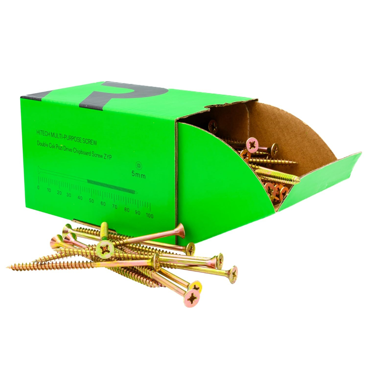 Rikä MPSR030 5.0 x 90mm YZP Hitech Multi-Purpose Screw 100pk