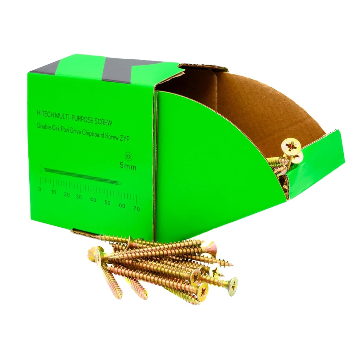 Rikä MPSR027 5.0 x 60mm YZP Hitech Multi-Purpose Screw 100pk