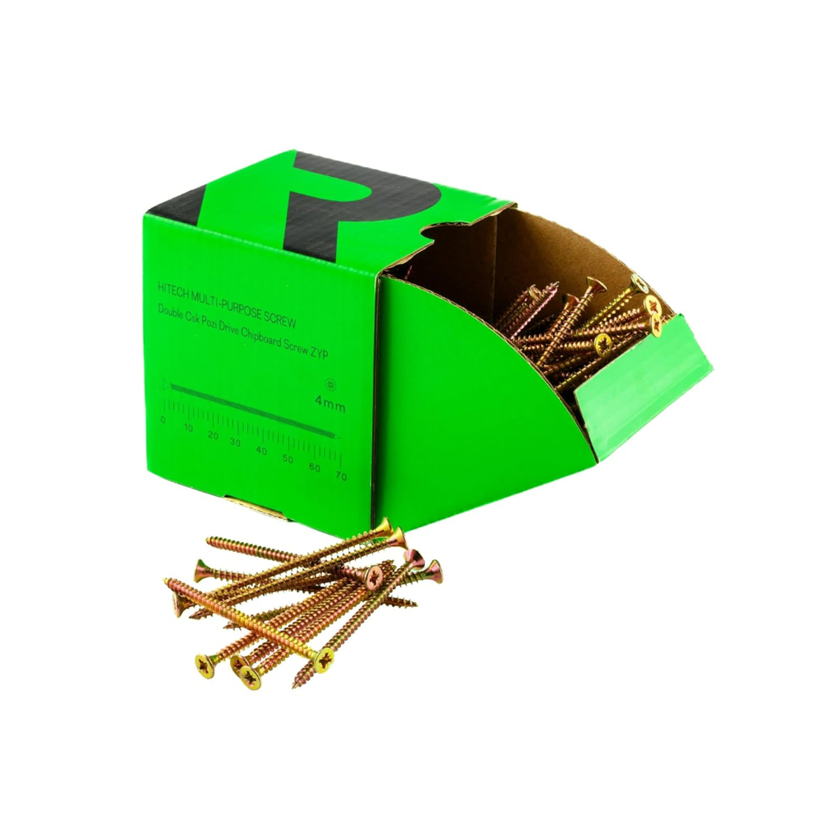 Rikä MPSR021 4.0 x 70mm YZP Hitech Multi-Purpose Screw 200pk